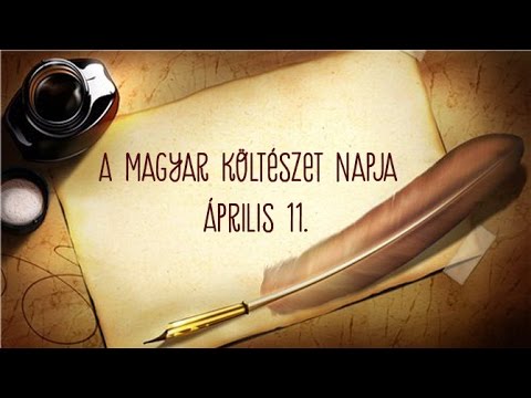 A Nemzeti Színház köszöntője a magyar költészet napjára