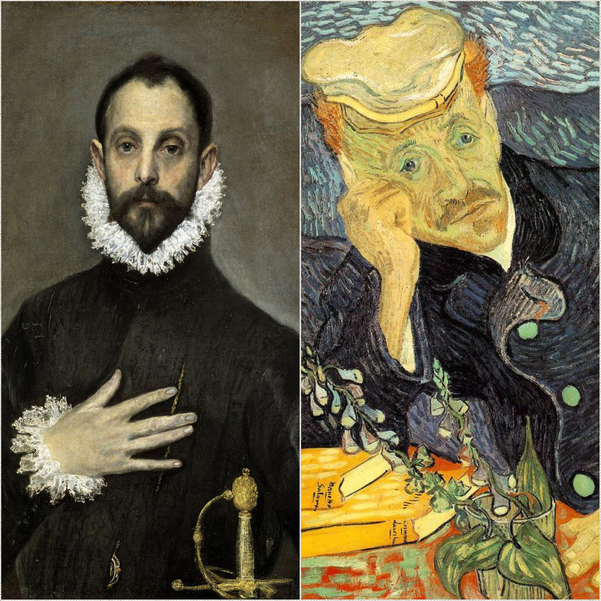 El Greco vs. Van Gogh