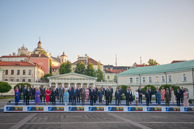 Participation d'Ursula von der Leyen, présidente de la Commission européenne, au Sommet de l'OTAN à Vilnius