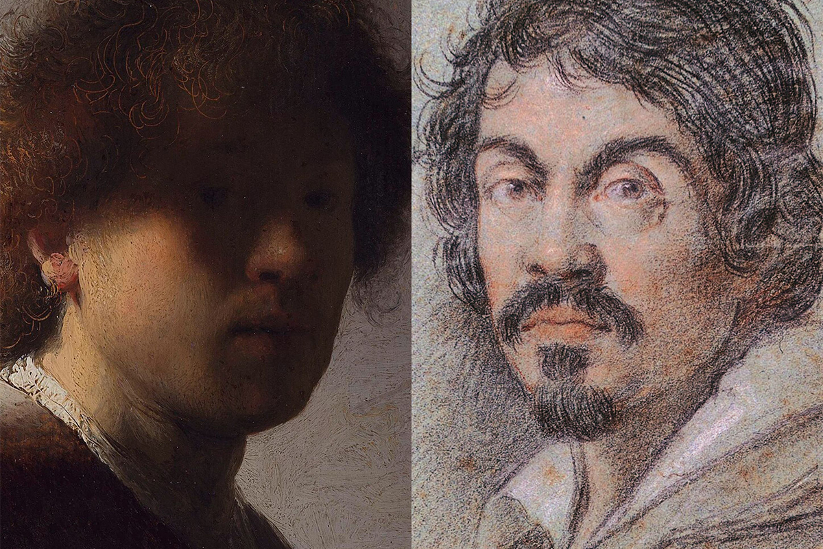 Rembrandt vs. Caravaggio 