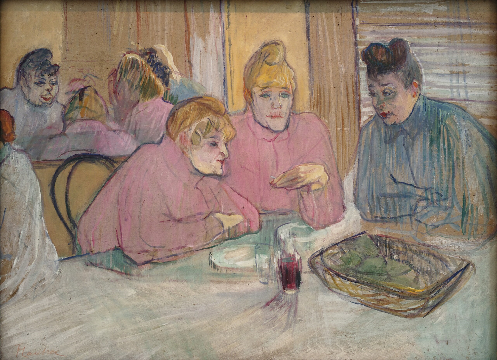 Abszint Toulouse-Lautrec poharában és festményein
