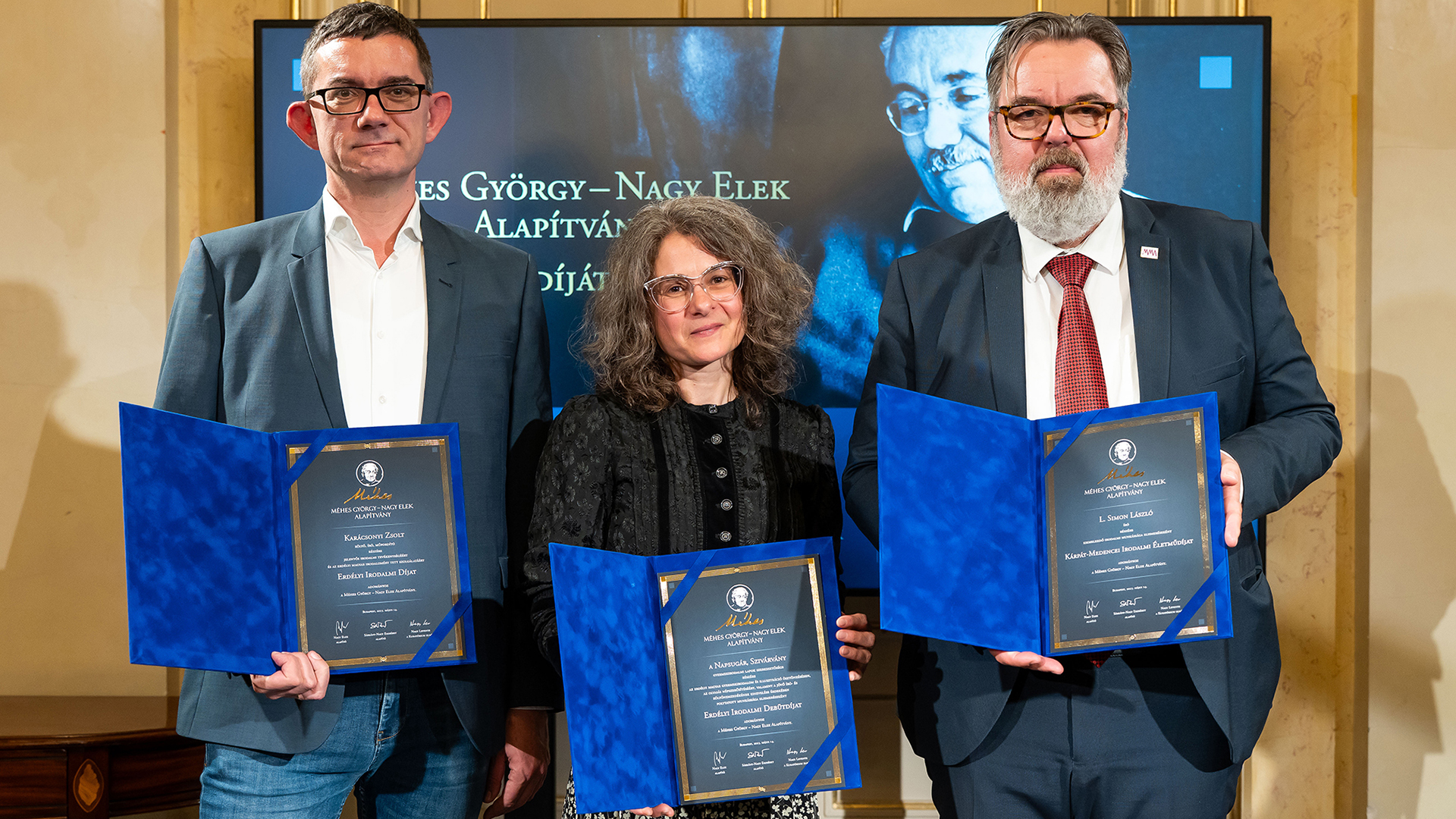 Átadták a Méhes György – Nagy Elek Alapítvány irodalmi díjait