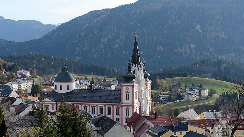 Mariazellben délután