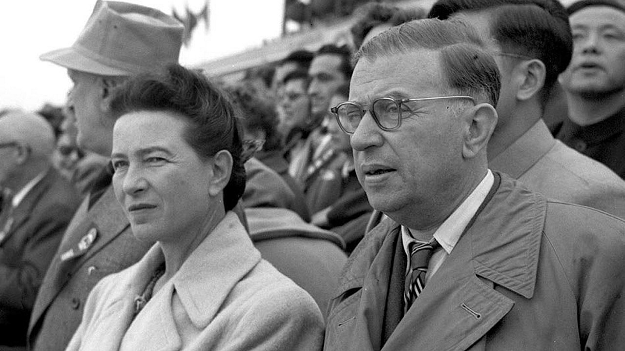 Görbe tükörben Sartre és Beauvoir online