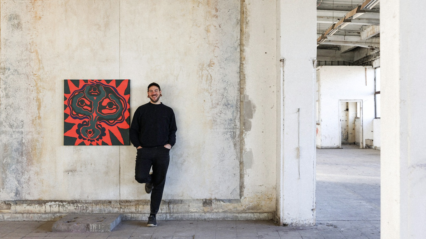 Színtöréssel festett formák