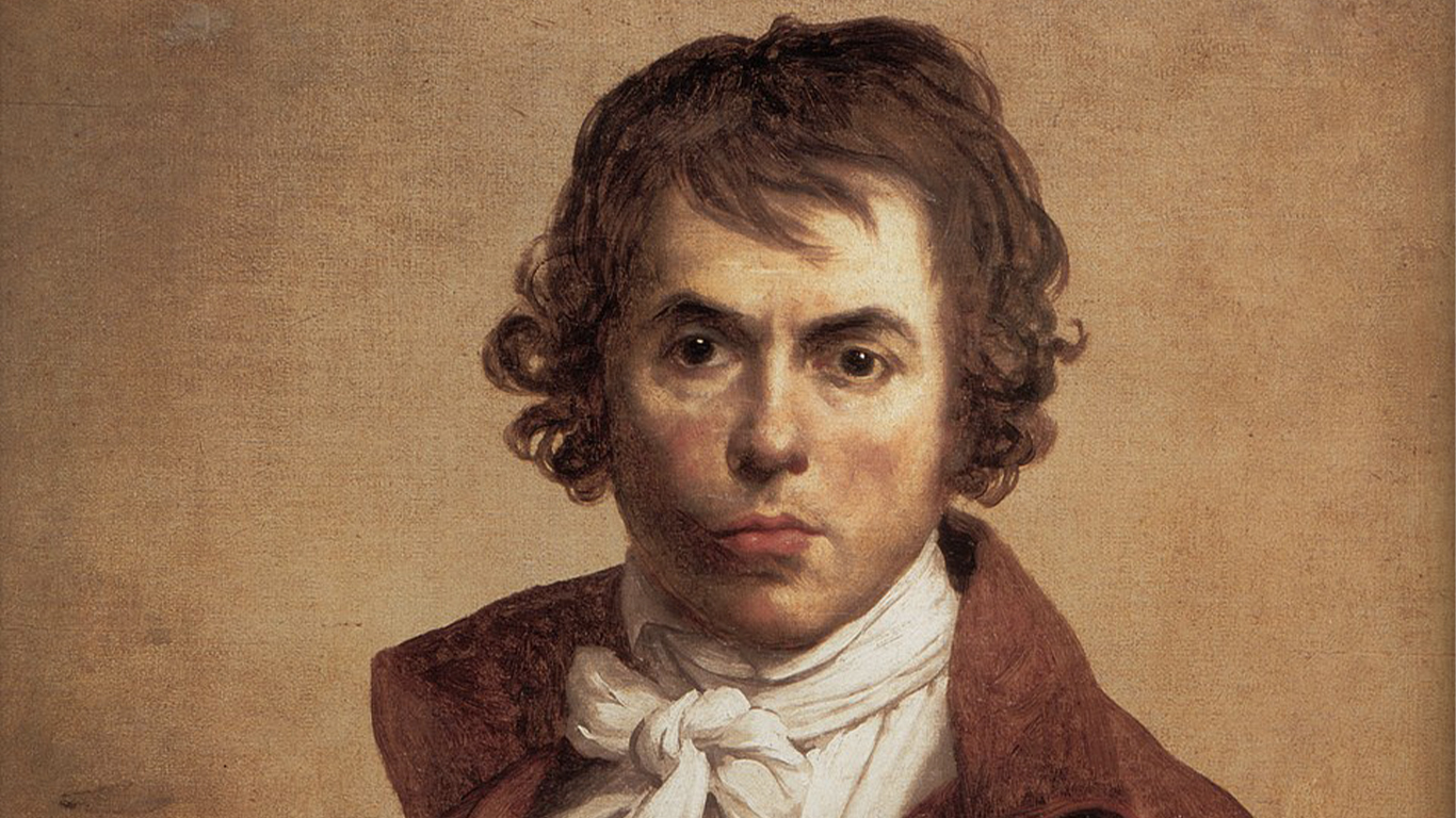 Jacques-Louis David a Louvre-ban