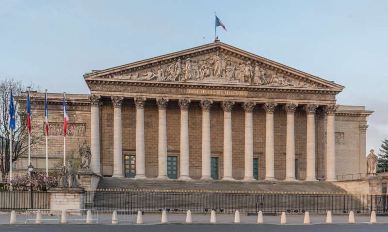 Palais Bourbon, Paris 7e, NW View
