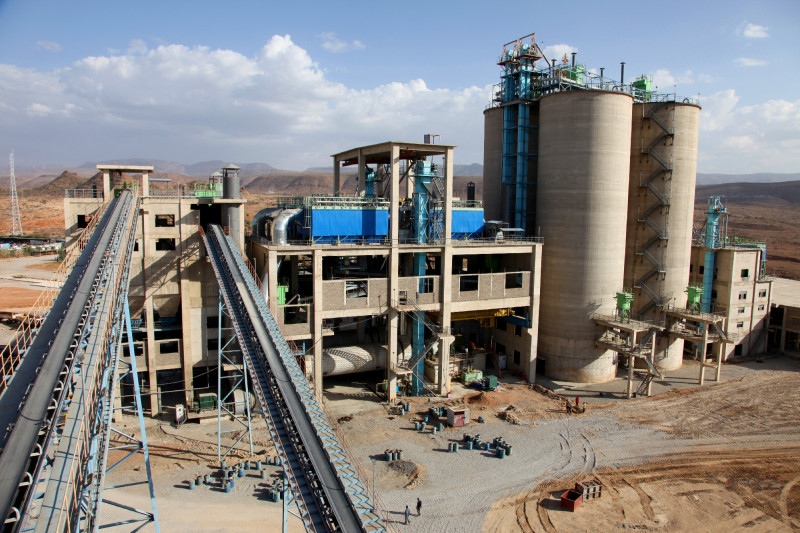 National Cement Share Company factory, Ethiopia
